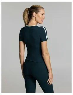 Rockwear Base One Moto Tee Teal