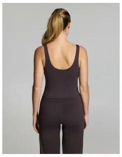 Rockwear Base One Support Singlet Nutmeg