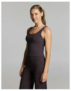 Rockwear Base One Support Singlet Nutmeg