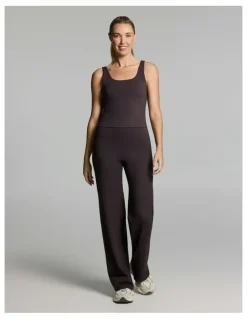 Rockwear Base One Support Singlet Nutmeg