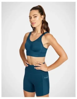Rockwear Evolve High Impact Moulded Adjustable Sports Bra in Green