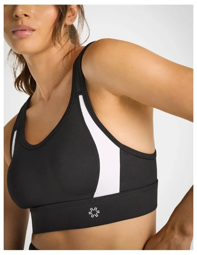 Rockwear Evolve Moulded High Impact Sports Bra in Black/White
