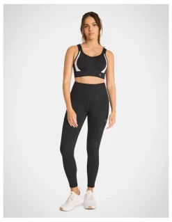 Rockwear Evolve Moulded High Impact Sports Bra in Black/White