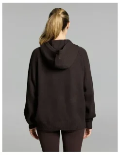 Rockwear Heritage Knit Hoodie Cocoa