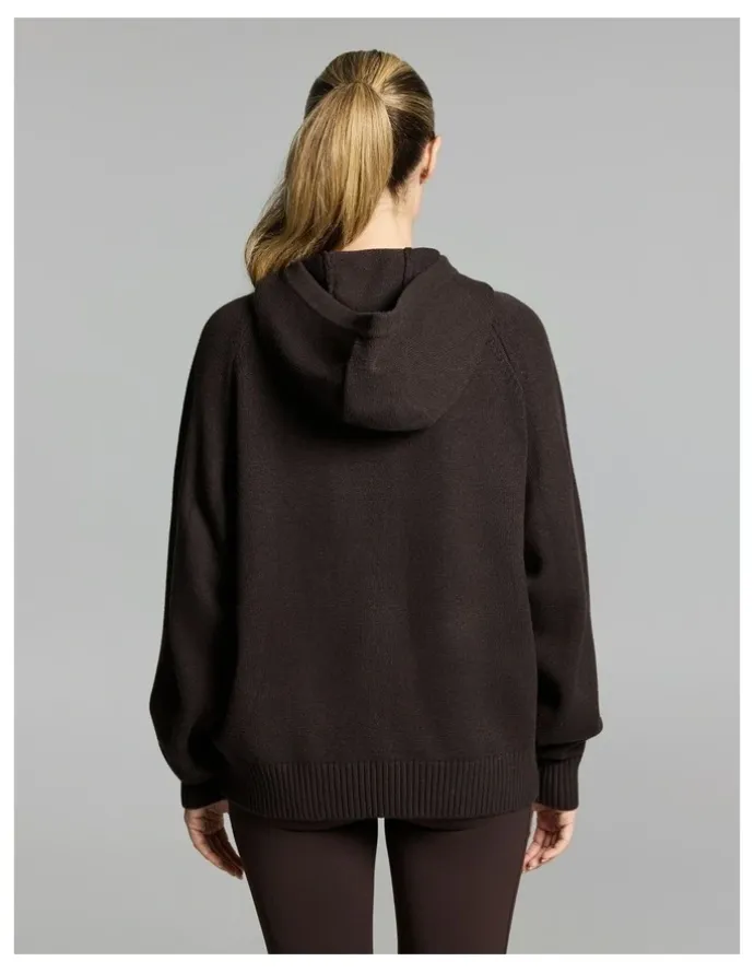 Rockwear Heritage Knit Hoodie Cocoa