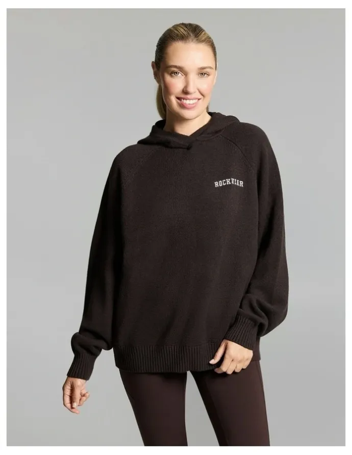 Rockwear Heritage Knit Hoodie Cocoa