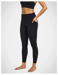 Rockwear High Rise Luxesoft Full Length Tights in Black