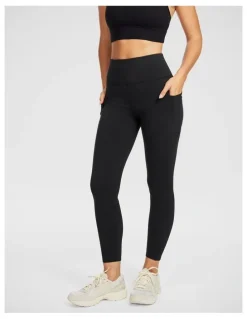 Rockwear Thermal Pocket Full Length Tights in Black
