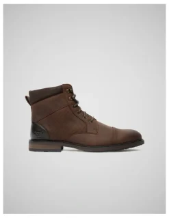 Rodd & Gunn Durham Military Boots in Brown