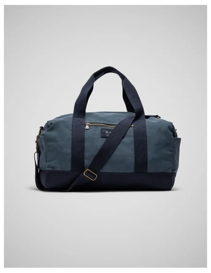 Rodd & Gunn Foxton Duffle Bag in Denim Blue/Navy