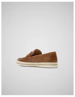 Rodd & Gunn Huaraki Jute Loafer in Cognac