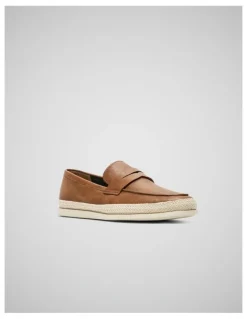 Rodd & Gunn Huaraki Jute Loafer in Cognac