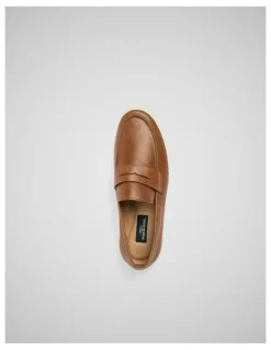 Rodd & Gunn Huaraki Jute Loafer in Cognac