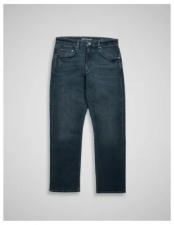 Rodd & Gunn Kurow Relaxed Fit Italian Denim Short Leg in Mid Blue