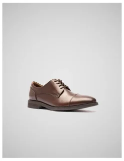 Rodd & Gunn Riverton Derby Shoe in Dark Cognac