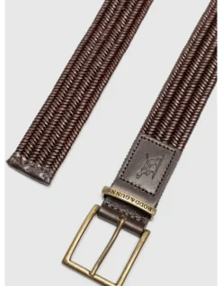 Rodd & Gunn Stirling Stretch Belt in Testa Di Moro