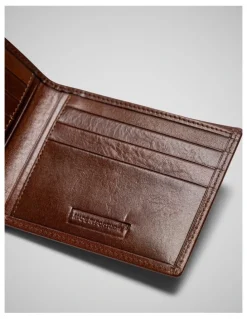 Rodd & Gunn Wakefield Bi-Fold Wallet in Cognac