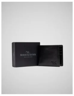 Rodd & Gunn Wakefield Bi-Fold Wallet in Nero