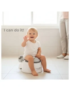 Roger Armstrong Roger Armstrong Baby Patent Clean Flush Potty With Foot-Pedal Seal