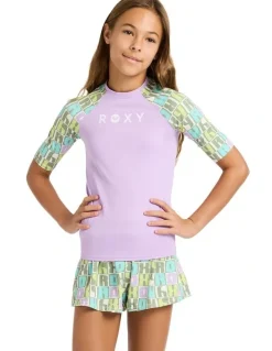 ROXY Active RG Lycra Rash Vest in Multi