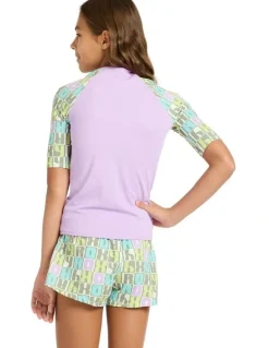 ROXY Active RG Lycra Rash Vest in Multi