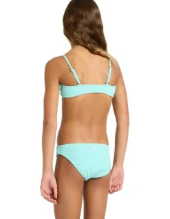 ROXY Aruba Bralette Two Piece in Aqua Splash