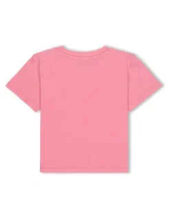 Roxy Baby One More Time T-shirt in Pink