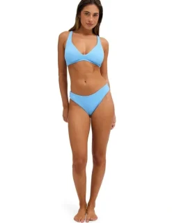 Roxy Comber Hipster Bikini Bottom in Blue