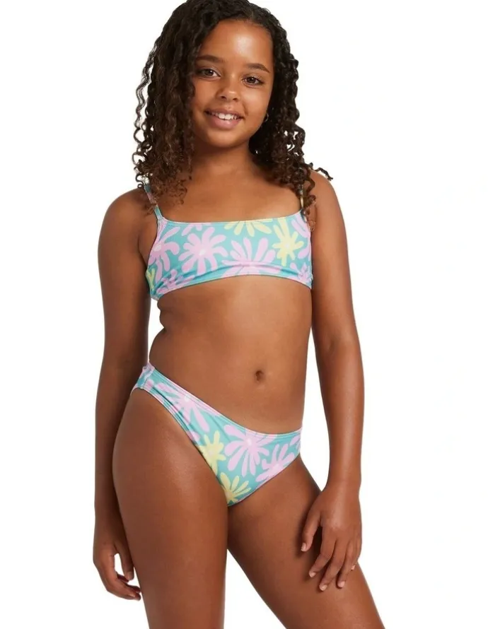 Roxy Flower Lover Two Piece in Green