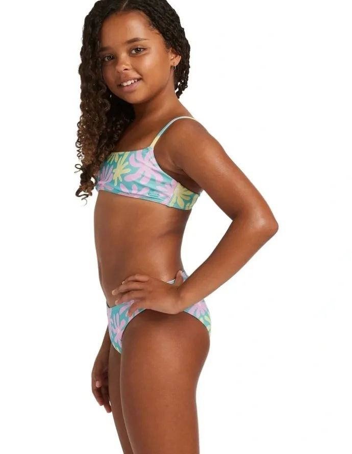 Roxy Flower Lover Two Piece in Green