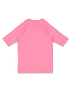 Roxy Girls 2-7 Essetial Long Sleeve One Piece Swimsuit in Pink