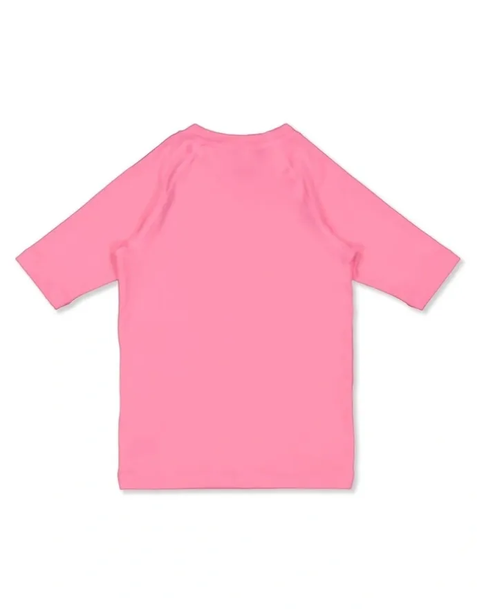 Roxy Girls 2-7 Essetial Long Sleeve One Piece Swimsuit in Pink