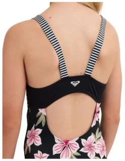 Roxy Girls 8-16 Of The Pacific One Piece Swimsuit in Assorted