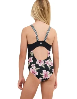 Roxy Girls 8-16 Of The Pacific One Piece Swimsuit in Assorted