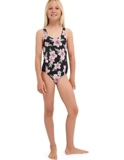 Roxy Girls 8-16 Of The Pacific One Piece Swimsuit in Assorted