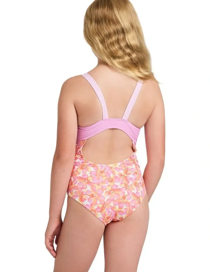 Roxy Girls 8-16 Rg Petal Party One Piece Swimsuit in Assorted