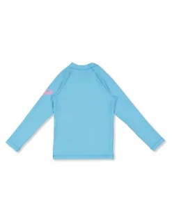 Roxy Girls 2-7 Roxy Heater Long Sleeve Rashguard in Blue