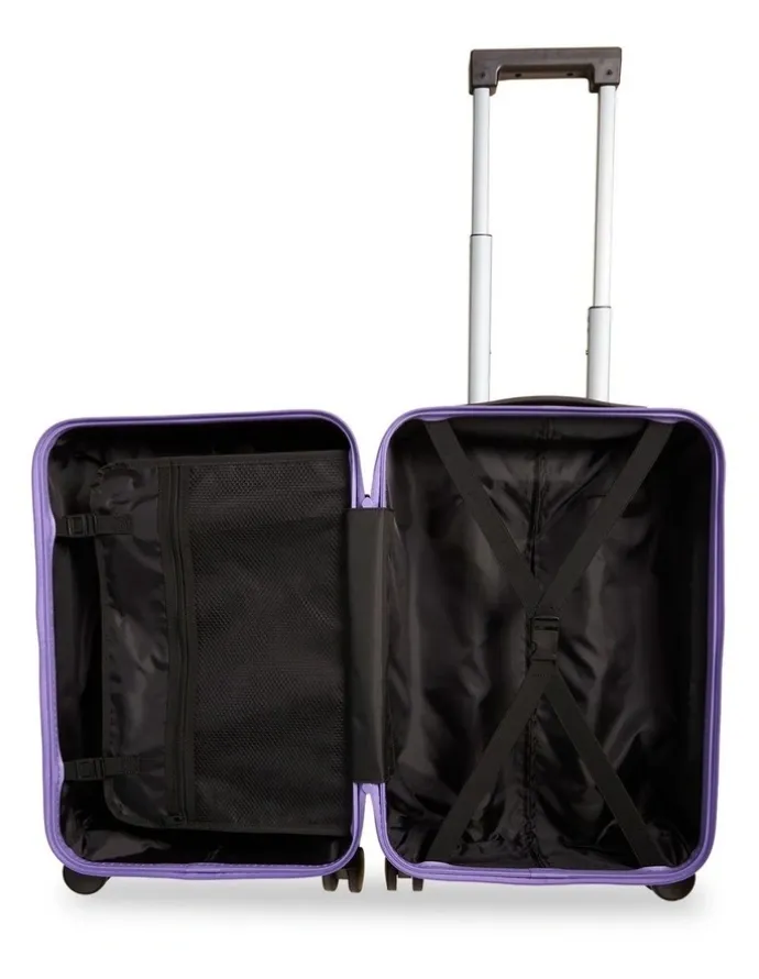 Roxy Like A Seashell 39L Roller Suitcase in Black