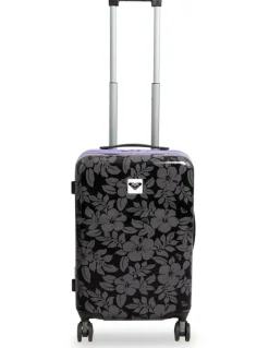 Roxy Like A Seashell 39L Roller Suitcase in Black