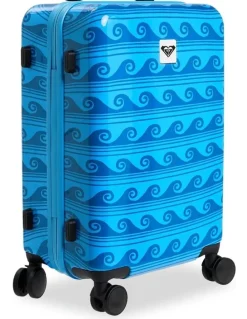 Roxy Like A Seashell 39L Roller Suitcase Blue