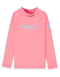 Roxy Roxy Heater Long Sleeve Rash Vest Pink