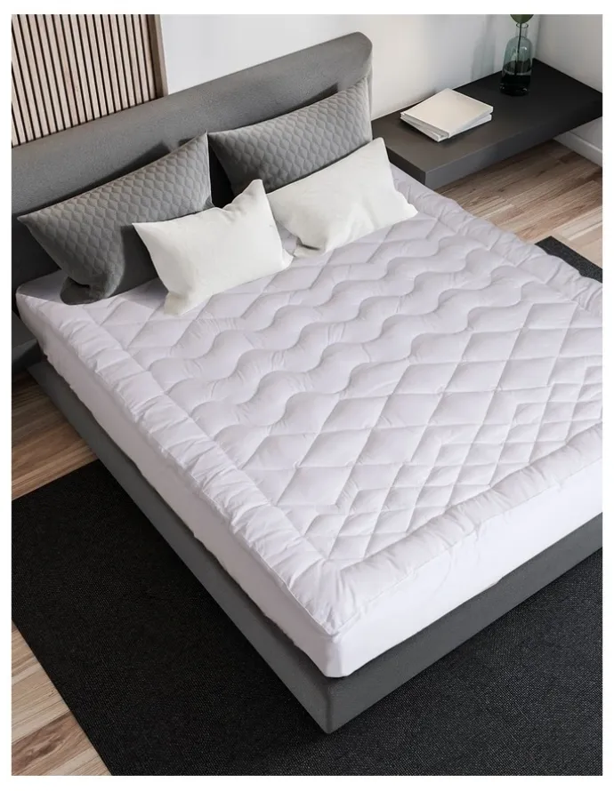 Royal Comfort 1200GSM Deluxe 7-Zone Breathable Mattress Topper