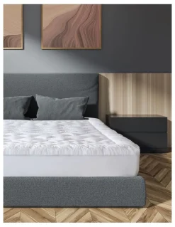 Royal Comfort 1200GSM Deluxe 7-Zone Breathable Mattress Topper