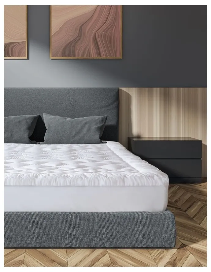 Royal Comfort 1200GSM Deluxe 7-Zone Breathable Mattress Topper