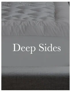 Royal Comfort 1200GSM Deluxe 7-Zone Breathable Mattress Topper