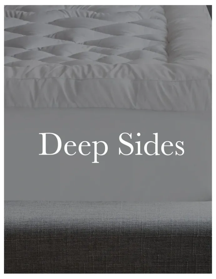 Royal Comfort 1200GSM Deluxe 7-Zone Breathable Mattress Topper