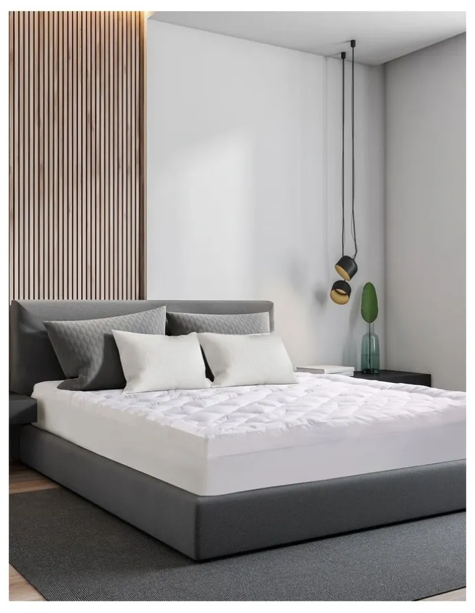 Royal Comfort 1200GSM Deluxe 7-Zone Breathable Mattress Topper