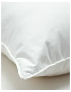 Royal Comfort 1000GSM Goose Feather and Down Pillows Twin Pack in White