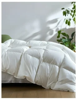 Royal Comfort 800GSM Silk Blend Quilt Ultra Warm Duvet in White