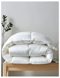 Royal Comfort 800GSM Silk Blend Quilt Ultra Warm Duvet in White